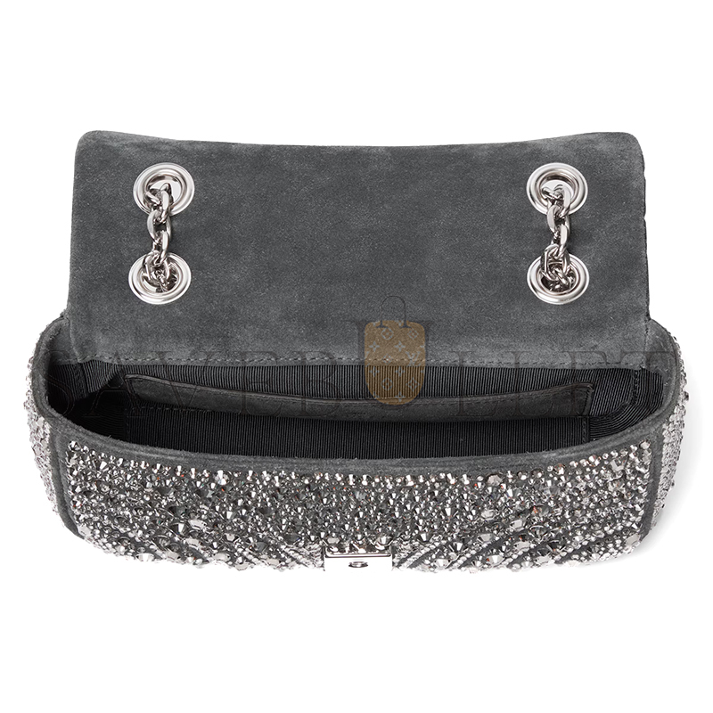 GUCCI GG MARMONT CRYSTALS SMALL SHOULDER BAG 837280 (22*12.5*6cm)